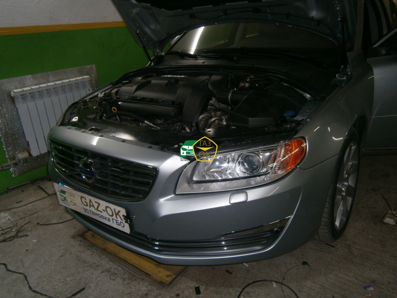 Установка ГБО на авто Volvo S80 T6 газ на машину Gaz Ok Газ ОК Киев